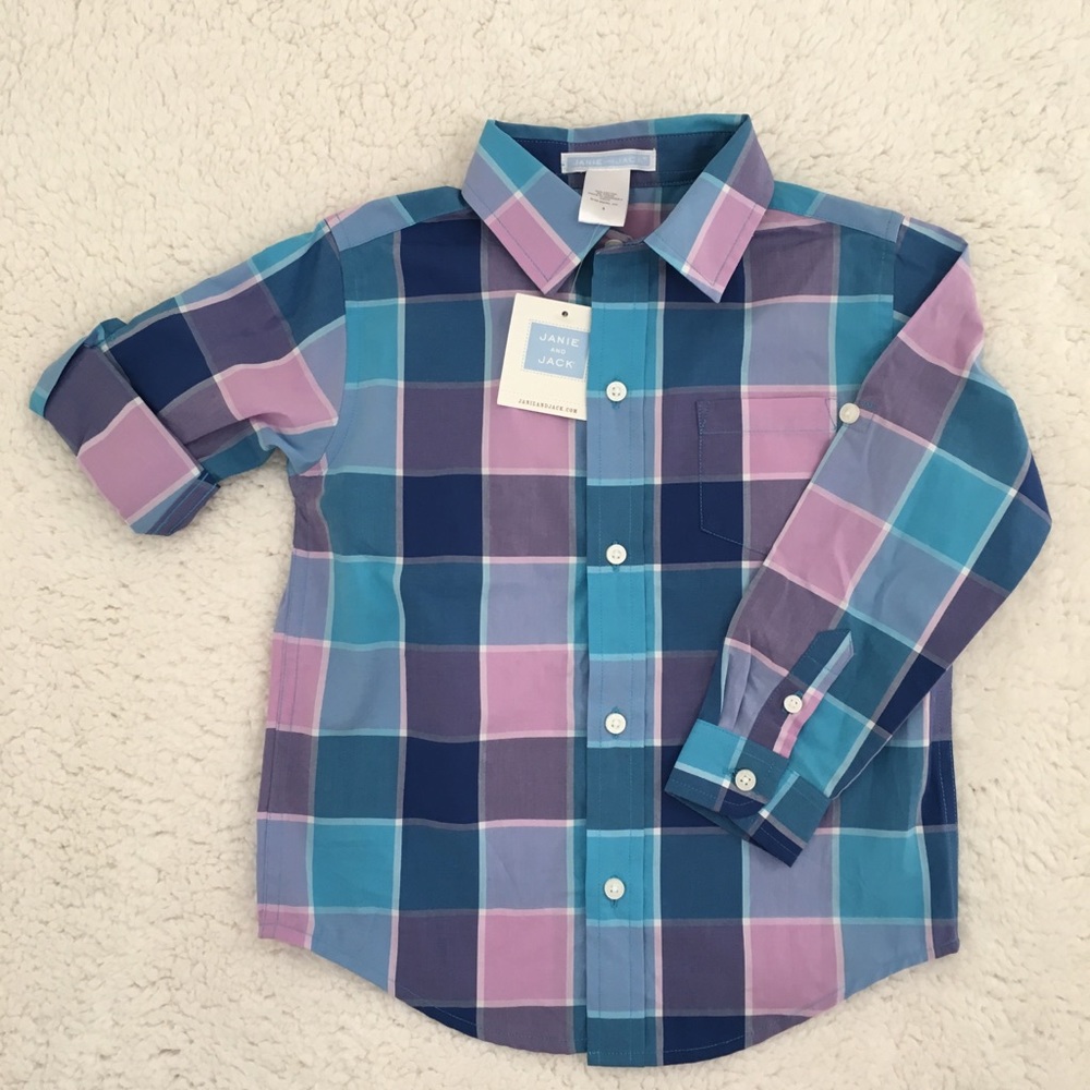 Nwt Janie and jack sail away shirt